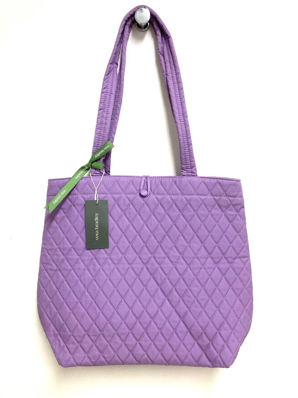 Vera Bradley Quilted Lavender Tote